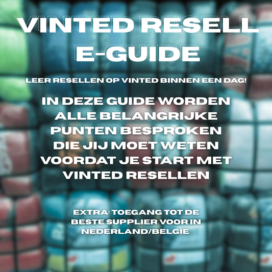 VINTED GUIDE + SUPPLIER
